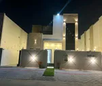 شامل رسوم التسجيل والتملك مع الكهرباء والماء فيلا للبيع بعجمان منطقة الحليو طابقين وجهه حجر على شارع جار مباشرة : Image 1