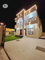Villa for sale in Ajman, Al-Zahia area, two floors facing a stone directly on a neighbor street, with the possibility of easy bank financing : Image 1