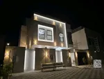 With electricity, water and air conditioners, two floors, a roof and a swimming pool with a stone face : Image 4