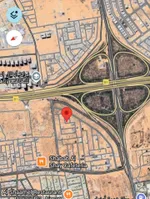 ارض تجارية زاوية شارعين قار العالية جلوبال g+4 : Image 1