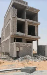 A villa under construction, finished on the ceramic stage in Al Zahia : Image 1
