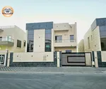 Excellent location. Villa for sale in Ajman, Jasmine area, two floors with a stone face directly on a neighbor street, with the possibility of easy bank financing. Villas of different designs : Image 1