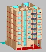 For sale a building in Sharjah located in the Abu Shagara area. Ground floor + 10 floors plus 4 shops : Image 1