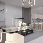 Own your apartment with a private pool in the balcony in Jumeirah Village Circle on Al Khail Road : Image 4