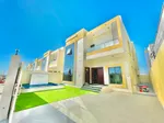 Including registration and ownership fees, a villa for sale in Ajman, Al Helio area, with two floors facing a stone, with the possibility of easy bank financing : Image 1