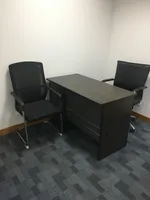 مكتب للإيجار شامل جميع الخدمات واى فاى غرفه إجتماعات رسيبشن استقبال تكييف مركزى اوفيس بوى  ماء كهرباء مطبخ مجهز : Image 4