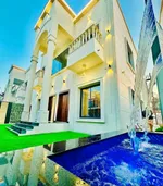 فيلا للبيع بعجمان منطقة الزاهيه طابقين وجهه حجر على شارع جار مباشرة مع امكانية التمويل البنكي الميسر : Image 2