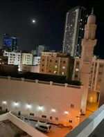 A room, a hall and a balcony with a city view. Very clean furniture 
Including all bills 
Smart screen, new furniture and fast Internet 
3500 dirhams
Ajman Corniche : Image 6