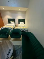 للايجار بكورنيش عجمان ابراج كورنيش جيم مسبج فرى السعر مفاجأه لانه قليل عليه والله : Image 4