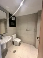 New property for rent in Ajman. 3 rooms, a hall with four balconies, a maid room with master rooms, super deluxe finishing and large areas. Features are one month free, parking, free central gas, and an electric charger for Tesla cars. Contact number : Image 8