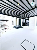 Villa for sale in Ajman, Al Yasmeen area, with two floors and a stone roof directly on a running street, with the possibility of bank financing : Image 2