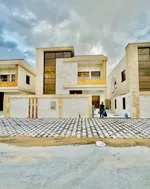 شامل رسوم التسجيل والتملك بعجمان فيلا للبيع منطقة العامره طابقين وجهه حجر على شارع جار مباشرة : Image 1