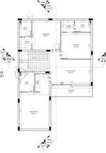 للبيع فيلا في منطقة الزاهية في عجمان عبارة عن 3 غرف نوم ماستر و مجلسين في الطابق الارضي و مجلس  في الطبق الاول مساحة البناء 2,505 قدم  مساحة الأرض 3014 قدم : Image 6