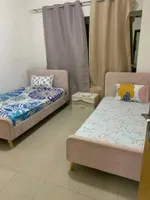 For monthly rent, an exceptional two-room apartment, enjoy life in a luxurious and distinctive atmosphere, the Pearl Towers, next to the Ramada Black Hotel, Al Rashidiya 1 : Image 2