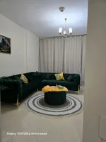 For monthly rent, a furnished room and a hall for the first inhabitant, new furnishings, in Orient Towers, with an open view, 4700, including all bills, with parking. : Image 1