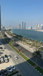 The Taawun room and hall is furnished for monthly rent with a balcony, a balcony, a gym and a swimming pool to book immediately : Image 3