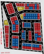 Land for sale in Ajman, Masfout Basin, 3 large areas and reasonable prices, starting from 323 square meters to 464 square meters in cash or installments for 15 months on Seih Al-Daz Street near the main street. The down payment is 20% : Image 1