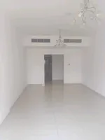 For annual rent, a three-room apartment and a salon, with a free month and free parking, in Al Majaz : Image 3