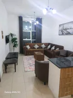 شقه مفروشه ايجار شهري شامل كل الفواتير ابراج سيتي تاور عجمان النعيميه 3 : Image 3