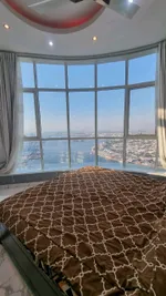 شقة للبيع ثلاث غرف وصالة وبلكونتين ومطبخ وثلاث حمامات مساحة كبرة جدا وسبر ديلوكس مع اطلالة : Image 5