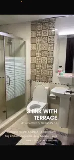 For sale, an apartment in Al Majaz 2, consisting of 3 bedrooms, a hall with a kitchen, 3 bathrooms, and a terrace with an open view. : Image 3