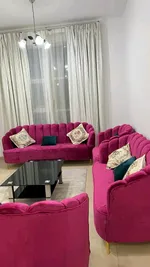 For annual rent, a furnished apartment, one room and a hall, City Towers : Image 1