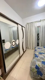 For annual rent, a furnished apartment, one room and a hall, City Towers : Image 6