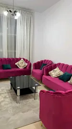 For annual rent, a furnished apartment, one room and a hall, City Towers : Image 2