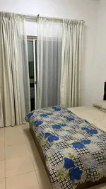 For annual rent, a furnished apartment, one room and a hall, City Towers : Image 7