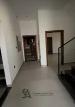 For sale a villa in the Emirate of Sharjah, Al-Hoshi area, with a modern design, completely stone, consisting of 4 master bedrooms, two halls, a kitchen ready with all the electrical appliances, a maid's room and a laundry room : Image 6