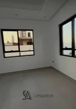 For sale a villa in the Emirate of Sharjah, Al-Hoshi area, with a modern design, completely stone, consisting of 4 master bedrooms, two halls, a kitchen ready with all the electrical appliances, a maid's room and a laundry room : Image 4