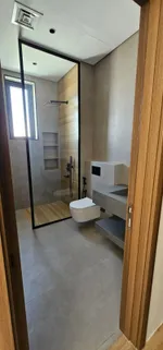 For sale a new villa covered with stone in Sharjah located in Al-Hoshi area. Two floors consist of: 5 master bedrooms+wall cabinets+two halls+majlis+preparatory kitchen : Image 5