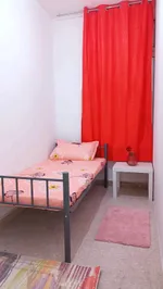 للايجار الشهري شقة جديدة في شعبية 10  واي فاي مجاني وغاز مع خدمة تنظيف أسبوعية وصيانة المبنى على مدار الساعة : Image 6