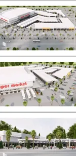 For rent shops inside a new mall in Al Shamkha : Image 1