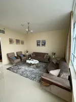 For monthly rent, a furnished room and a hall with 2 bathrooms : Image 1