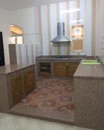 A big room with kitchen and bathroom in a villa for rent : Image 3