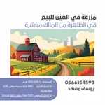 A distinctive investment opportunity, a farm for sale in Al Ain (Al Dhahirah) directly from the owner : Image 1