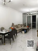 للبيع شقة غرفتين وصالة في أبراج الواحة (T2) بإطلالة بحرية رائعة : Image 1