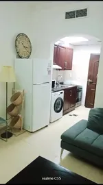 استوديو مفروش للإيجار الشهري في أبراج الياسمين - عجمان : Image 2