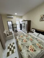 A furnished studio with a balcony for the first inhabitant, super deluxe furniture : Image 1