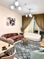 Al Majaz room and hall in Al Qasba area with 2 bathrooms and balcony 4500 with net insurance 1000 : Image 2