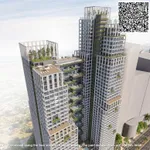 شقة للبيع في برج موجان علي كورنيش عجمان بسعر مثالي وتقسيط مريح : Image 3