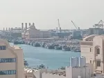 🏢 Open sea view studio with balcony and separate kitchen for annual rent in Al Mujarrah _ Sharjah 🏡 : Image 1