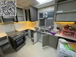 For annual rent in Ajman, a furnished room and hall with 2 bathrooms is available in Rashidiya 1 near Ghalfa Bridge and the Ambassador Market, with a balcony with an open view, a spacious area, central air conditioning with a gym and a free swimming  : Image 4