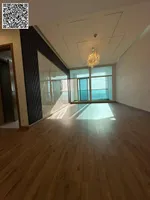 For annual rent in Ajman Rashidiya, 3 Ajman One Towers are available, 3 rooms and a hall with a laundry room, 5 bathrooms and wall cabinets in all rooms with a distinctive balcony with an open view, a large area, central air conditioning, and super d : Image 1