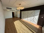 For annual rent in Ajman Rashidiya, 3 Ajman One Towers are available, 3 rooms and a hall with a laundry room, 5 bathrooms and wall cabinets in all rooms with a distinctive balcony with an open view, a large area, central air conditioning, and super d : Image 3