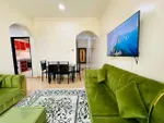 For rent a monthly furnished apartment with two rooms, a hall and two bathrooms in Ajman, Al Mowaihat 3, easy exit to Dubai and close to all services : Image 5