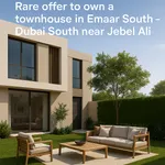 عرض نادر لاقتناء تاون هاوس في إعمار ساوث – دبي الجنوب قرب جبل علي : Image 4