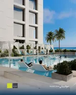 الحق فرصتك بالتملك بمشروع موجان تاور تم الطرح الثاني و الأخير من المشروع فرصة لا تفوت امتلك استديو او غرفة او غرفتين او ثلاث غرف بمساحات جيدة و اطلالة بحرية : Image 6