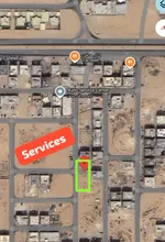 للبيع ارضين مدمجين في عجمان العاليه تصريح سكني وتجاري ارضي +3 : Image 1